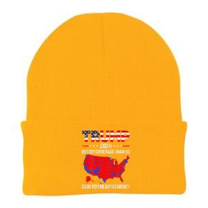 Trump Better Coverage Than 5g Can You Hear Us Now Knit Cap Winter Beanie