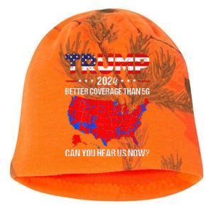 Trump Better Coverage Than 5g Can You Hear Us Now Kati - Camo Knit Beanie