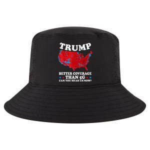 Trump Better Coverage Than 5g Can You Hear Us Now Map 2024 Election Cool Comfort Performance Bucket Hat