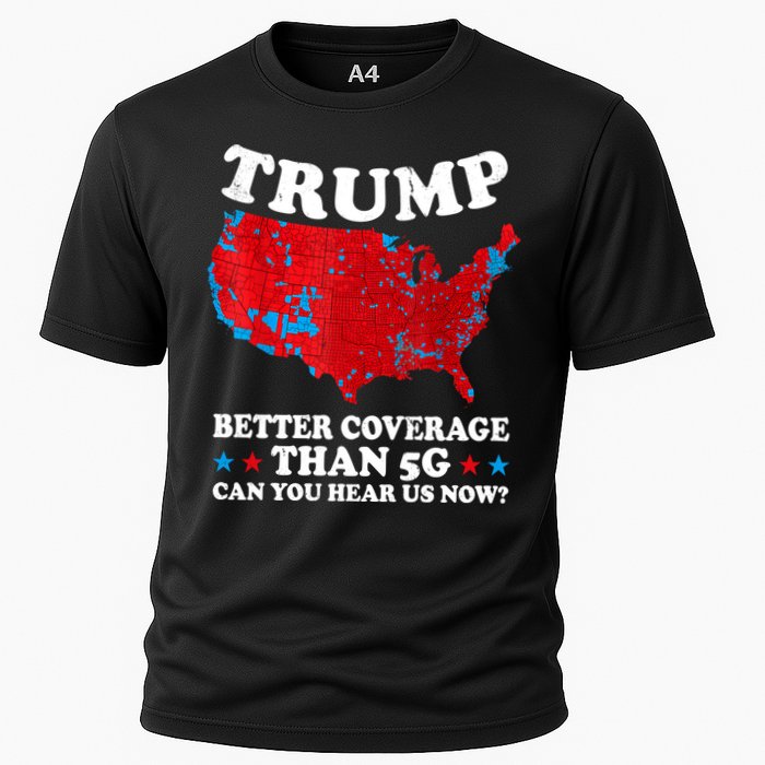 Trump Better Coverage Than 5g Can You Hear Us Now Map 2024 Election Performance Shirt