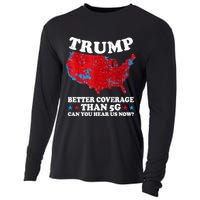 Trump Better Coverage Than 5g Can You Hear Us Now Map 2024 Election Cooling Performance Long Sleeve Crew