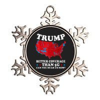 Trump Better Coverage Than 5g Can You Hear Us Now Map 2024 Election Metallic Star Ornament