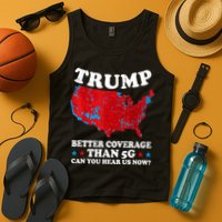 Trump Better Coverage Than 5g Can You Hear Us Now Map 2024 Election Tank Top