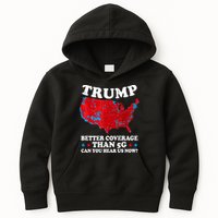 Trump Better Coverage Than 5g Can You Hear Us Now Map 2024 Election Kids Hoodie