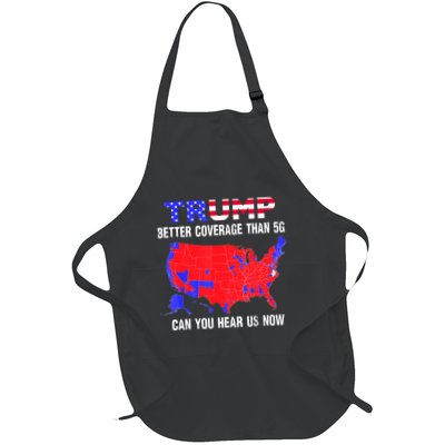 Trump Better Coverage Than 5g Can You Hear Us Now Usa Map Apron