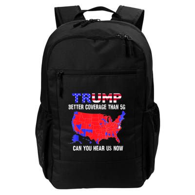 Trump Better Coverage Than 5g Can You Hear Us Now Usa Map Backpack