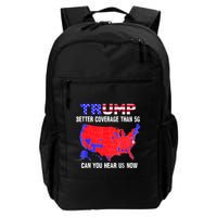 Trump Better Coverage Than 5g Can You Hear Us Now Usa Map Backpack
