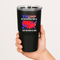 Trump Better Coverage Than 5g Can You Hear Us Now Usa Map Tumbler