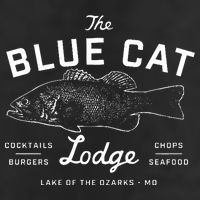 The Blue Cat Lodge Lake Of Ozarks Fish Adult Drive Performance Visor