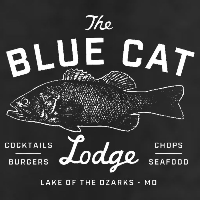 The Blue Cat Lodge Lake Of Ozarks Fish Adult Drive Performance Visor