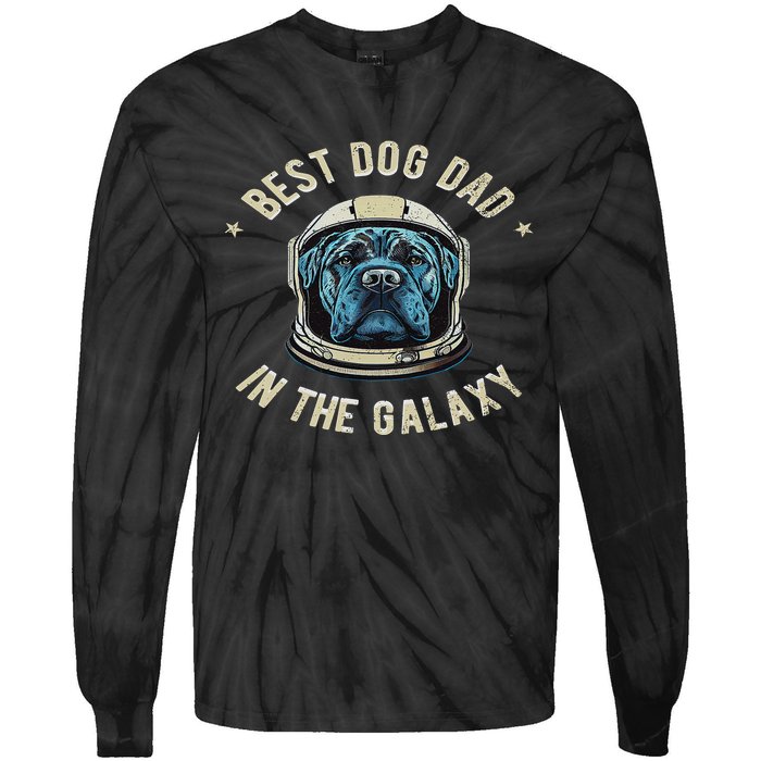 The Best Cane Corso Dad in the galaxy - Cane Corso  Tie-Dye Long Sleeve Shirt