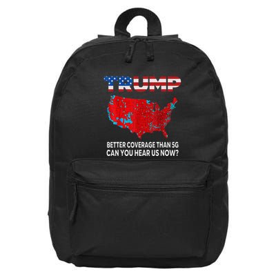 Trump Better Coverage Than 5g Can You Hear Us Now Sweater 16 in Basic Backpack