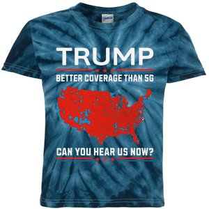 Trump Better Coverage Than 5g Kids Tie-Dye T-Shirt