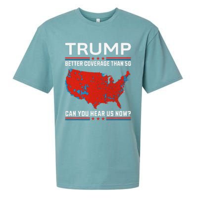 Trump Better Coverage Than 5g Sueded Cloud Jersey T-Shirt