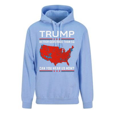 Trump Better Coverage Than 5g Unisex Surf Hoodie