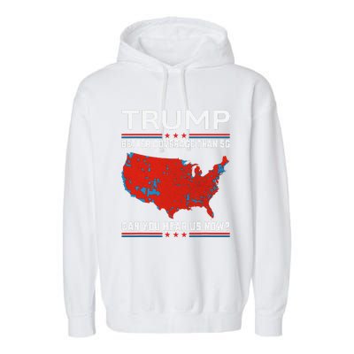 Trump Better Coverage Than 5g Garment-Dyed Fleece Hoodie