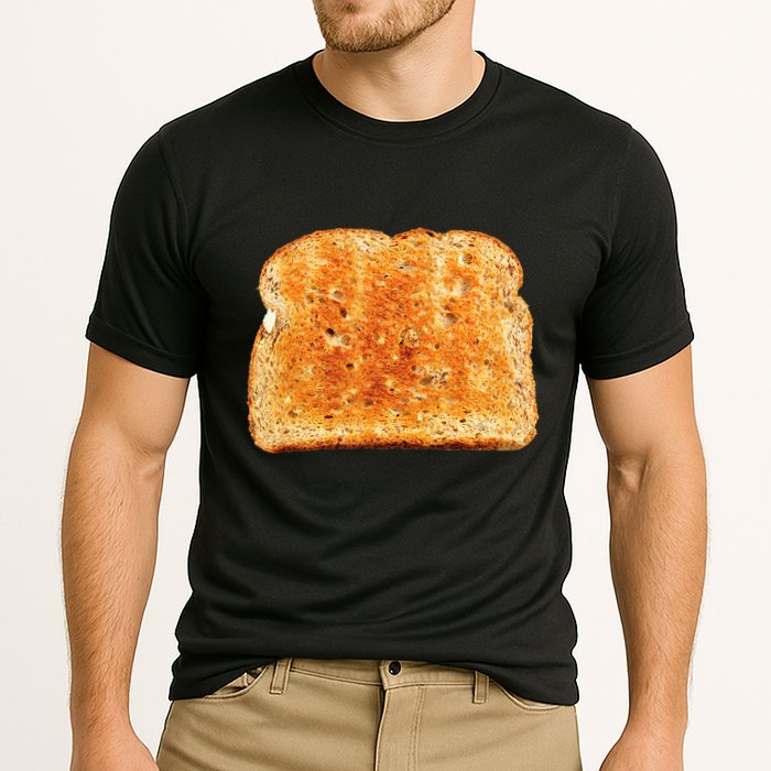 Toast Bread Costume Funny Cooling Performance Crew T-Shirt