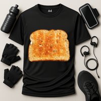 Toast Bread Costume Funny Cooling Performance Crew T-Shirt