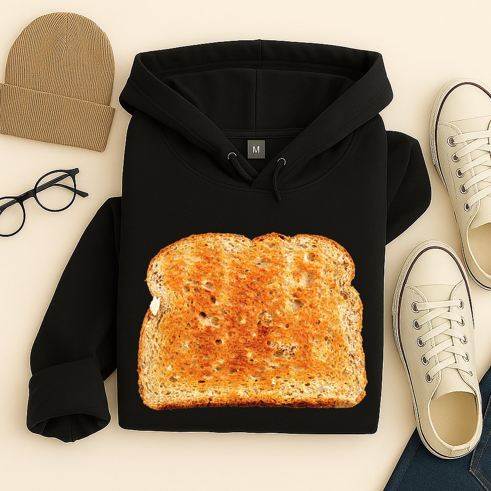 Toast Bread Costume Funny Hoodie
