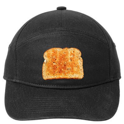 Toast Bread Costume Funny 7-Panel Snapback Hat