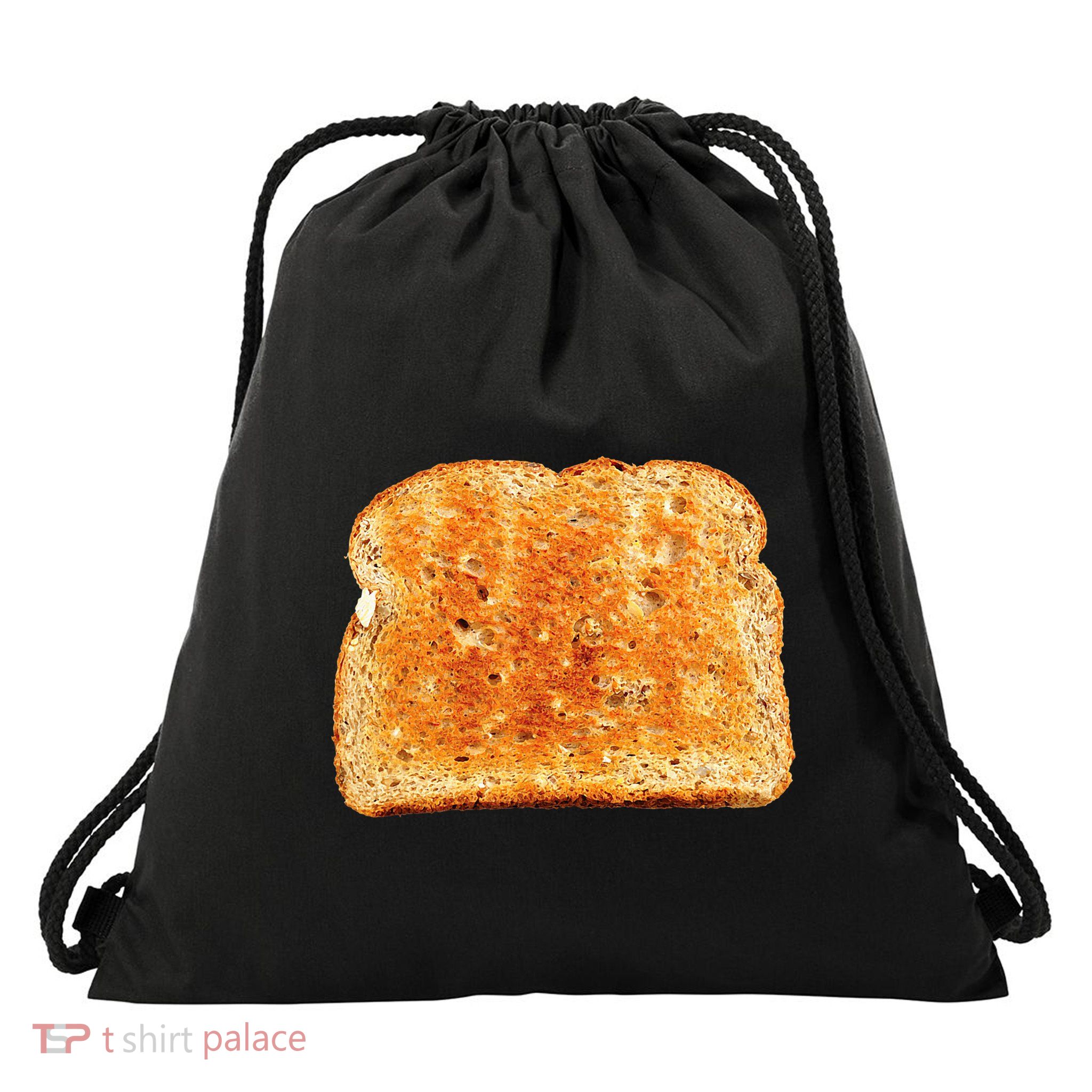 Toast Bread Costume Funny Drawstring Bag