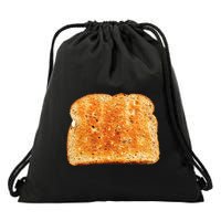 Toast Bread Costume Funny Drawstring Bag
