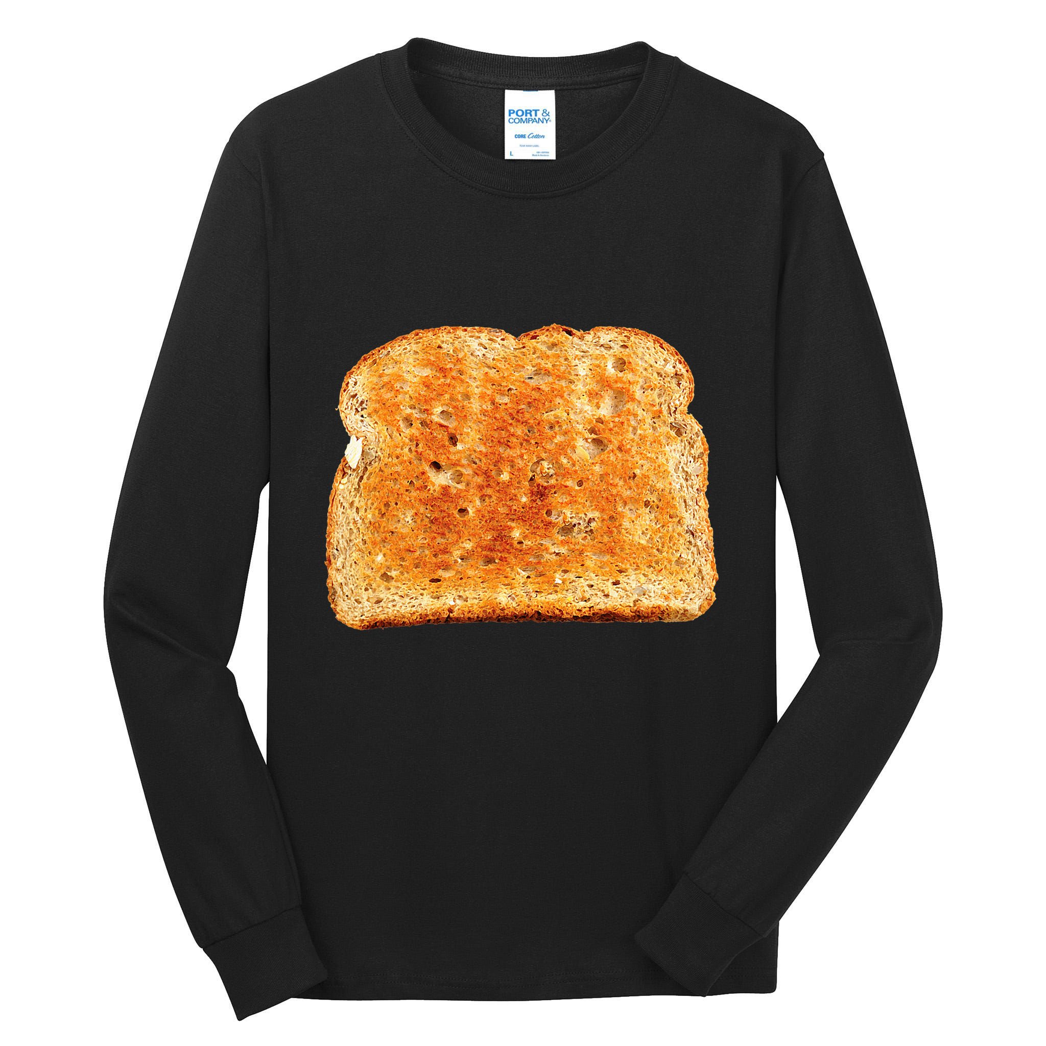 Toast Bread Costume Funny Tall Long Sleeve T-Shirt