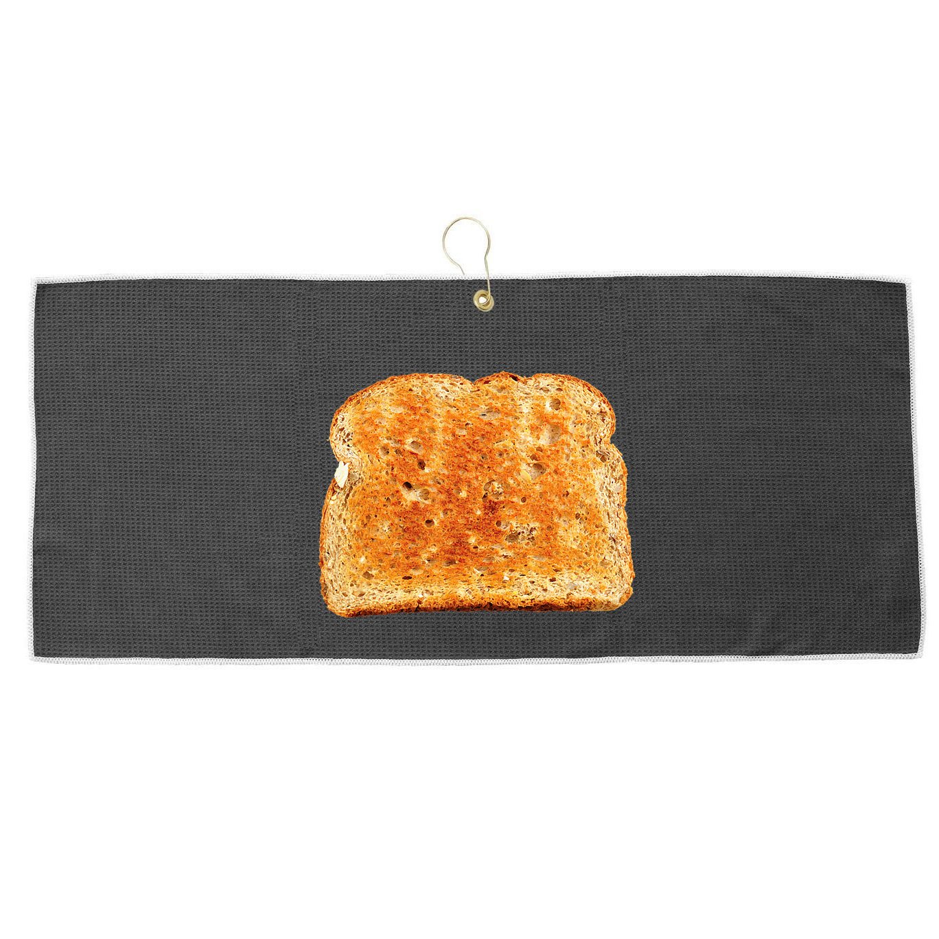 Toast Bread Costume Funny Large Microfiber Waffle Golf Towel