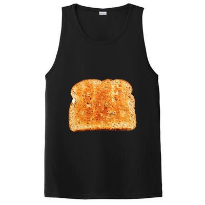 Toast Bread Costume Funny PosiCharge Competitor Tank