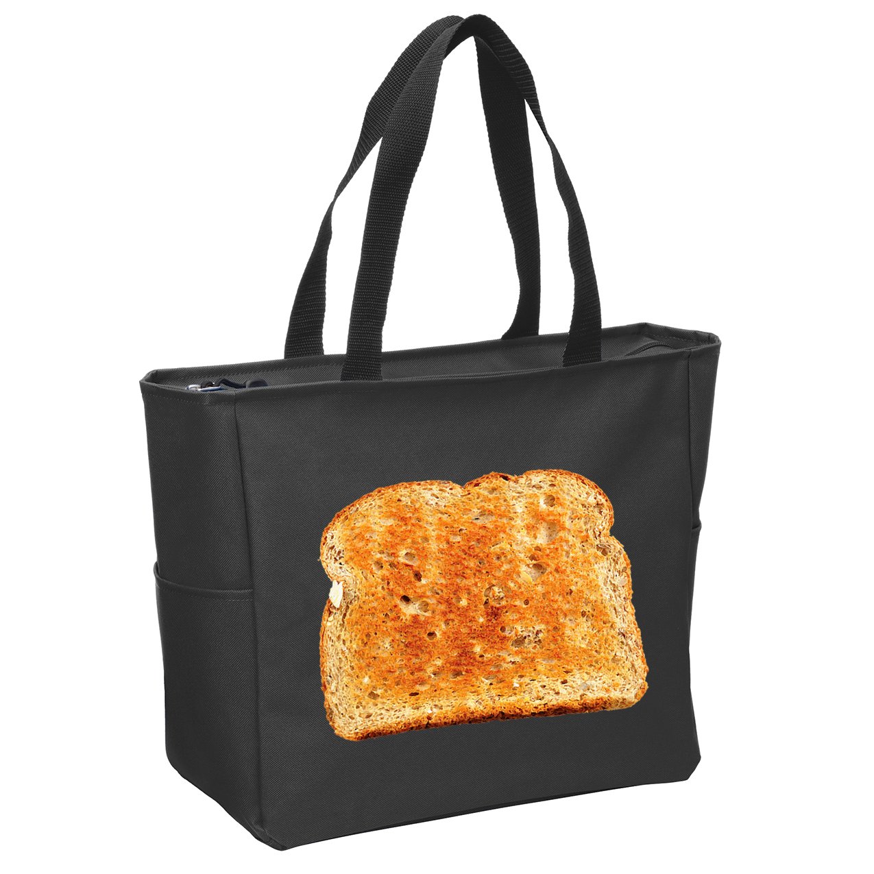Toast Bread Costume Funny Zip Tote Bag