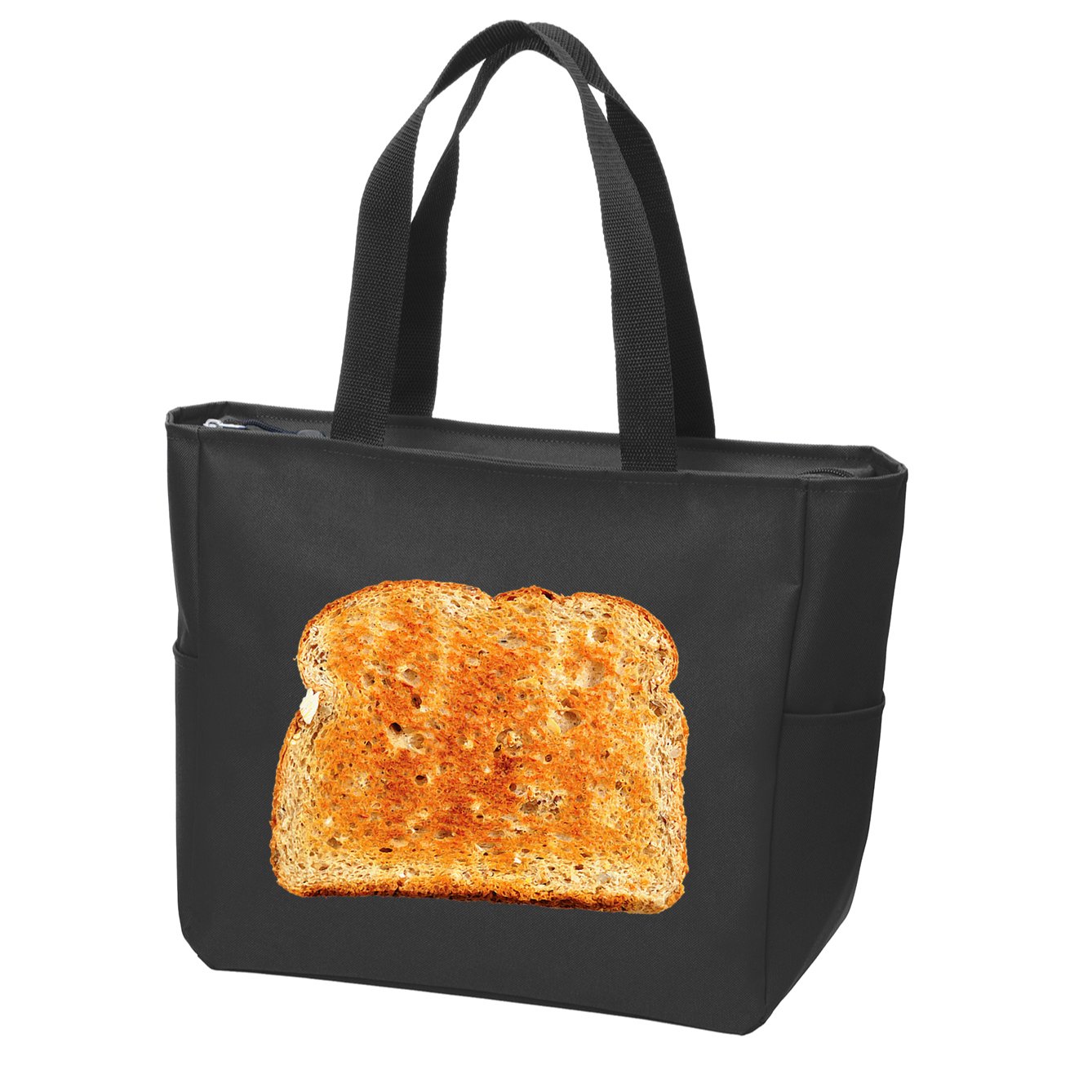 Toast Bread Costume Funny Zip Tote Bag