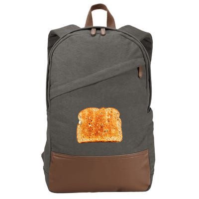 Toast Bread Costume Funny Cotton Canvas Backpack