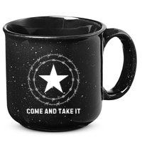 Texas Border Crisis Come And Take It 15oz Campfire Ceramic Mug