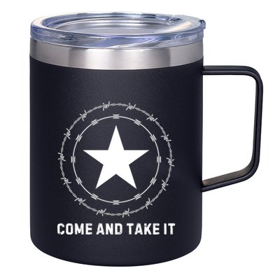 Texas Border Crisis Come And Take It 12oz Stainless Steel Coffee Mug