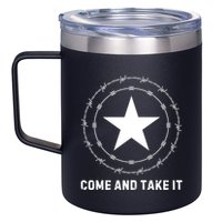 Texas Border Crisis Come And Take It 12oz Stainless Steel Coffee Mug