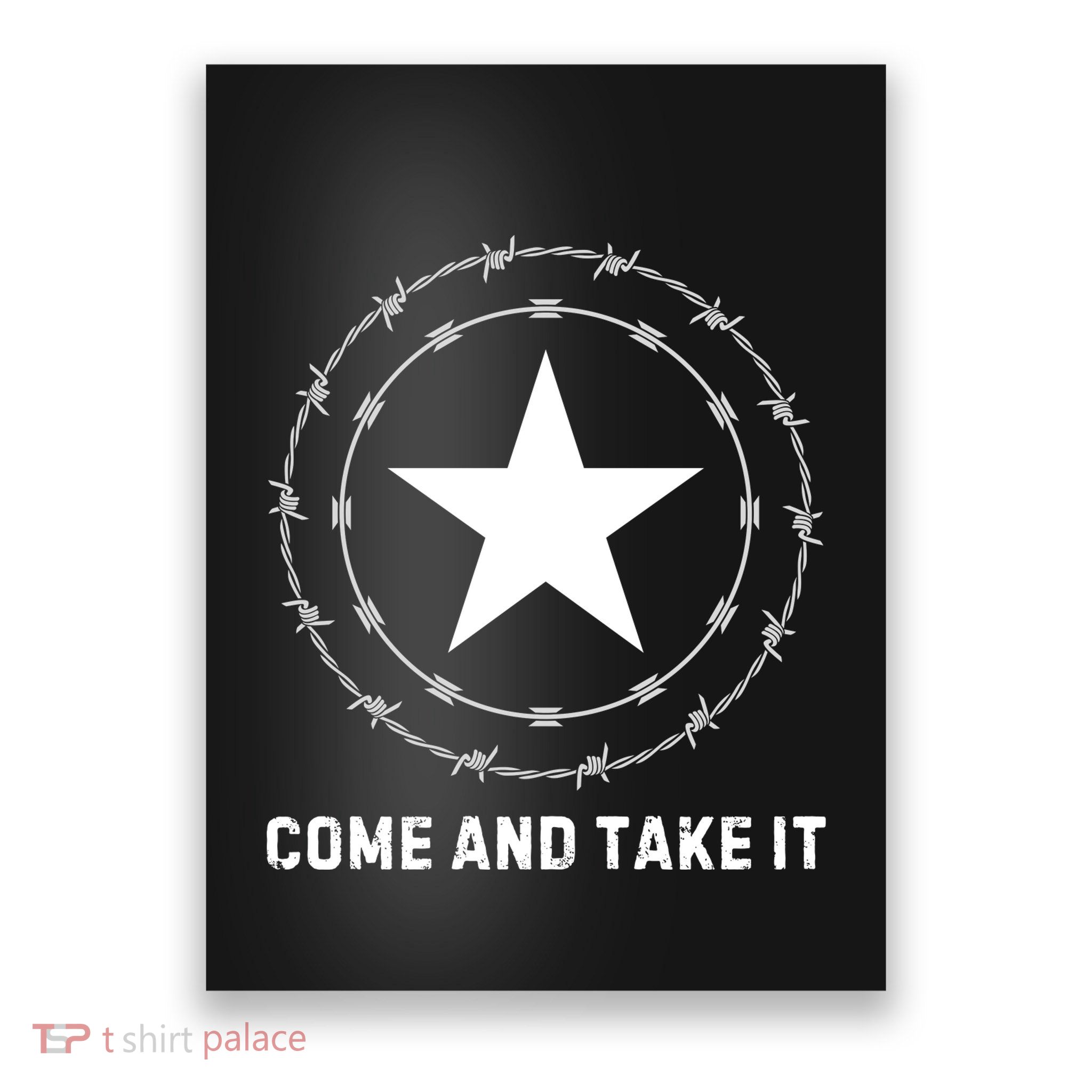 Texas Border Crisis Come And Take It Poster
