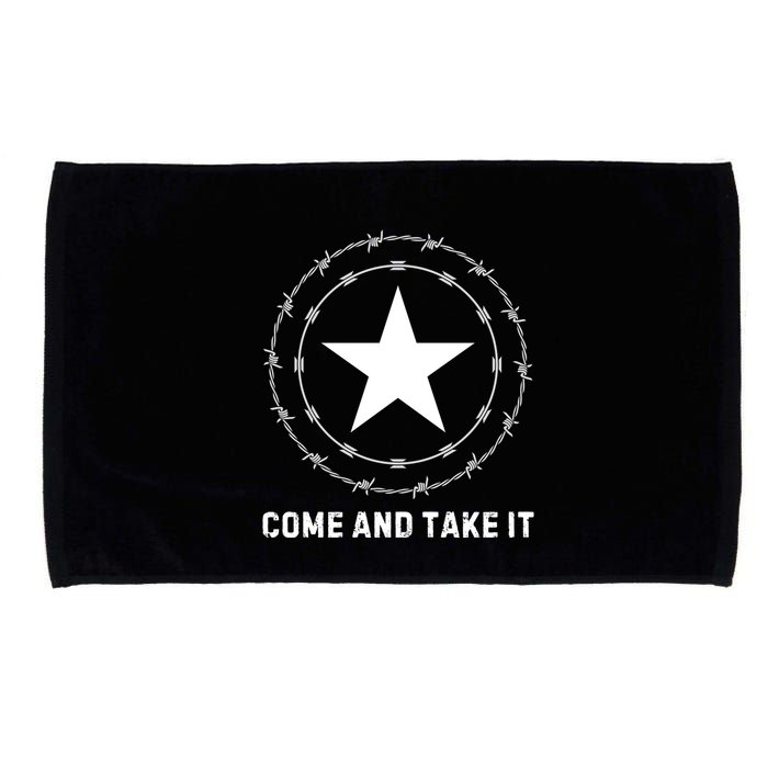 Texas Border Crisis Come And Take It Microfiber Hand Towel