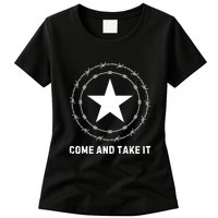 Texas Border Crisis Come And Take It Womens T-Shirt