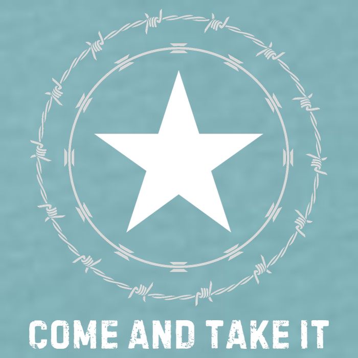 Texas Border Crisis Come And Take It Sueded Cloud Jersey T-Shirt