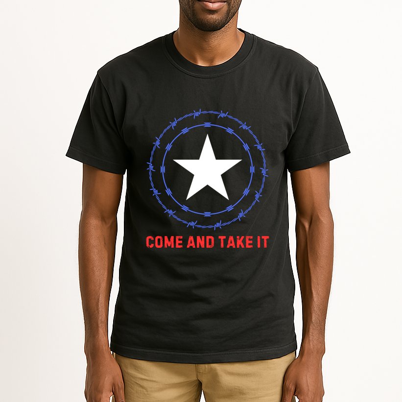Texas Border Crisis Come And Take It Tall T-Shirt
