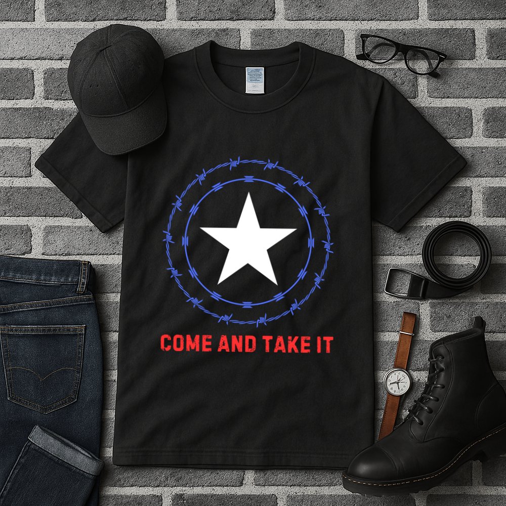Texas Border Crisis Come And Take It Tall T-Shirt