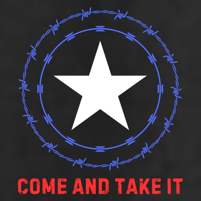 Texas Border Crisis Come And Take It 12oz Stainless Steel Coffee Mug