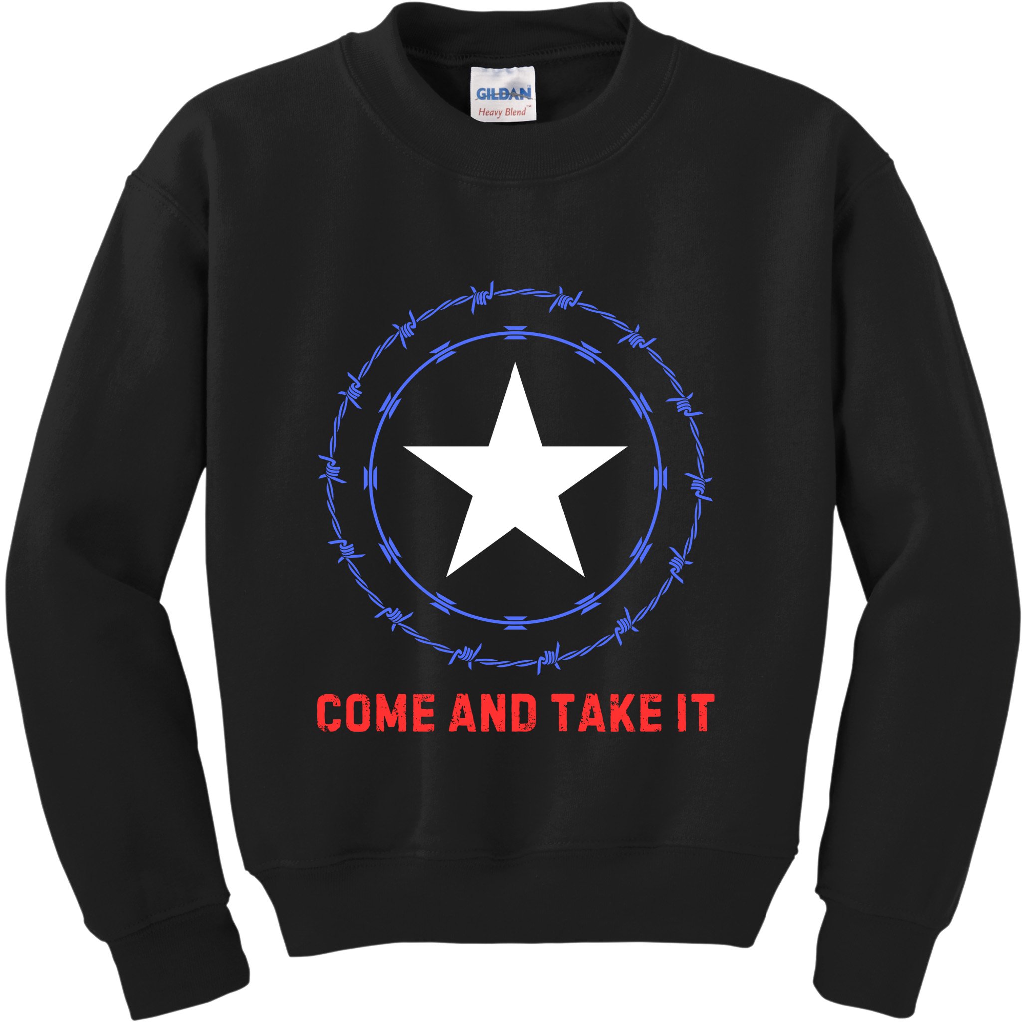 Texas Border Crisis Come And Take It Kids Sweatshirt