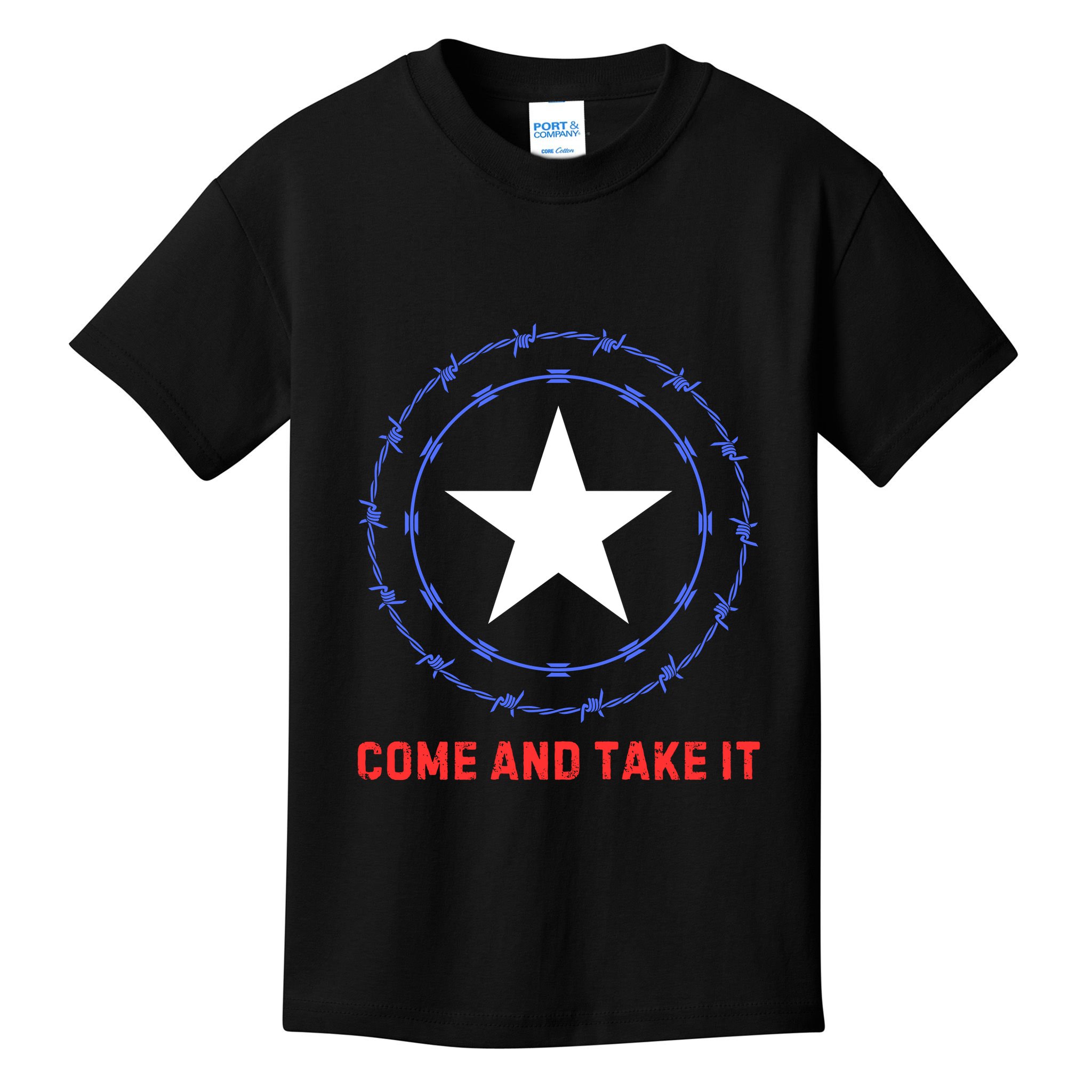 Texas Border Crisis Come And Take It Kids T-Shirt