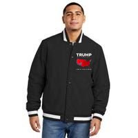 Trump Better Coverage Than 5g Can You Hear Us Now Insulated Varsity Jacket