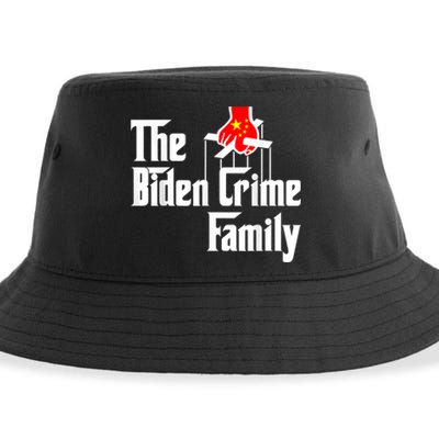 The Biden Chinese Crime Family Puppet Humor Anti Against Sustainable Bucket Hat