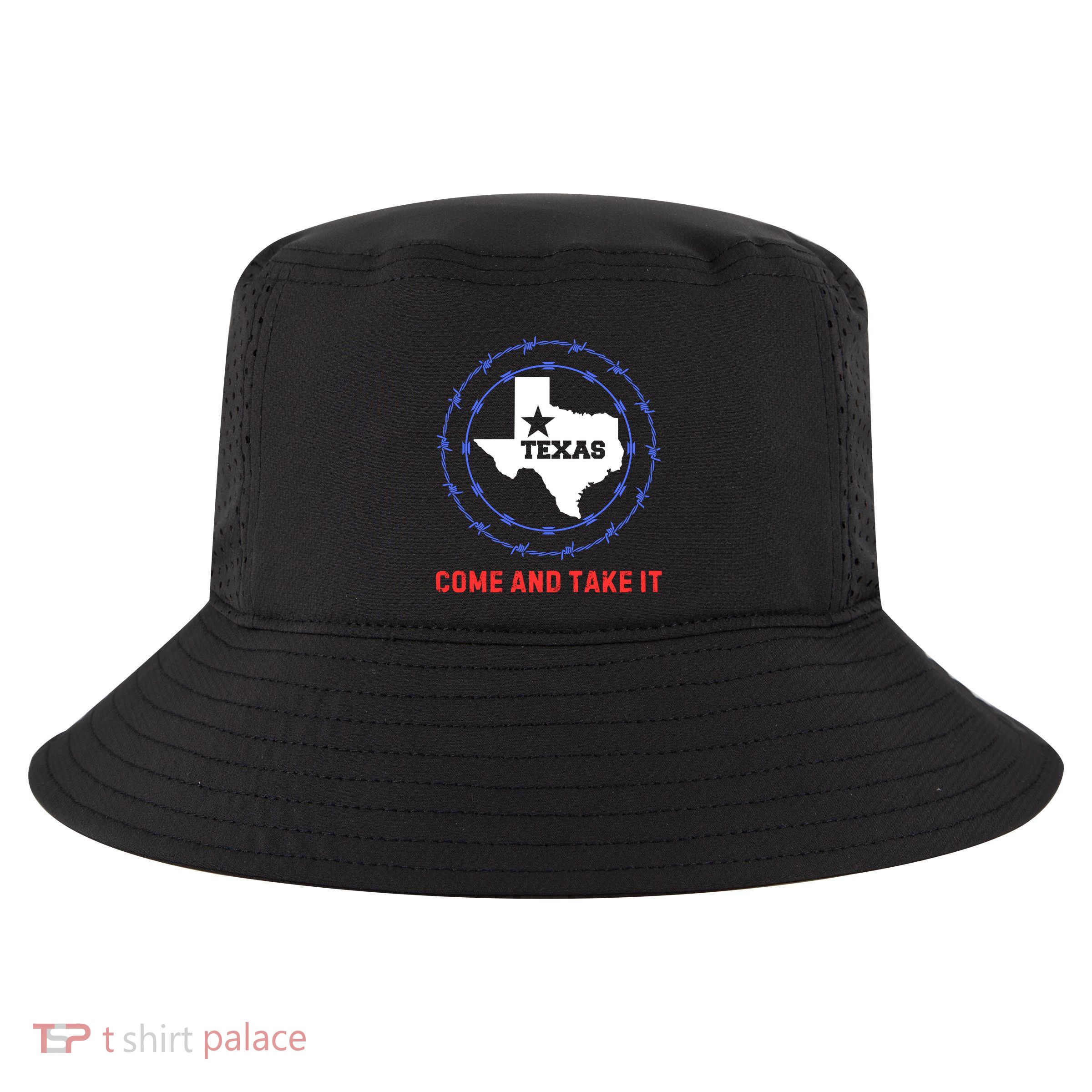 Texas Border Crisis Come And Take It Cool Comfort Performance Bucket Hat