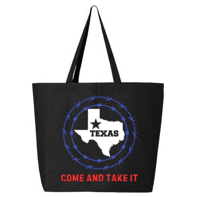 Texas Border Crisis Come And Take It 25L Jumbo Tote