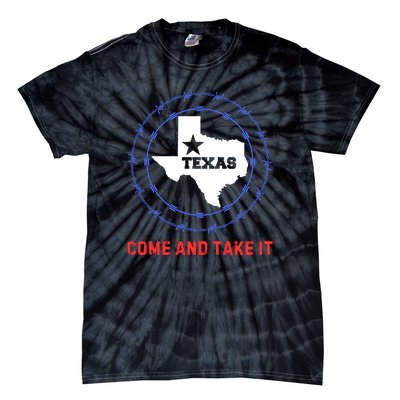 Texas Border Crisis Come And Take It Tie-Dye T-Shirt