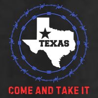 Texas Border Crisis Come And Take It Golf Towel